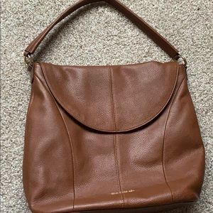 Vera bradley leather shoulder bag